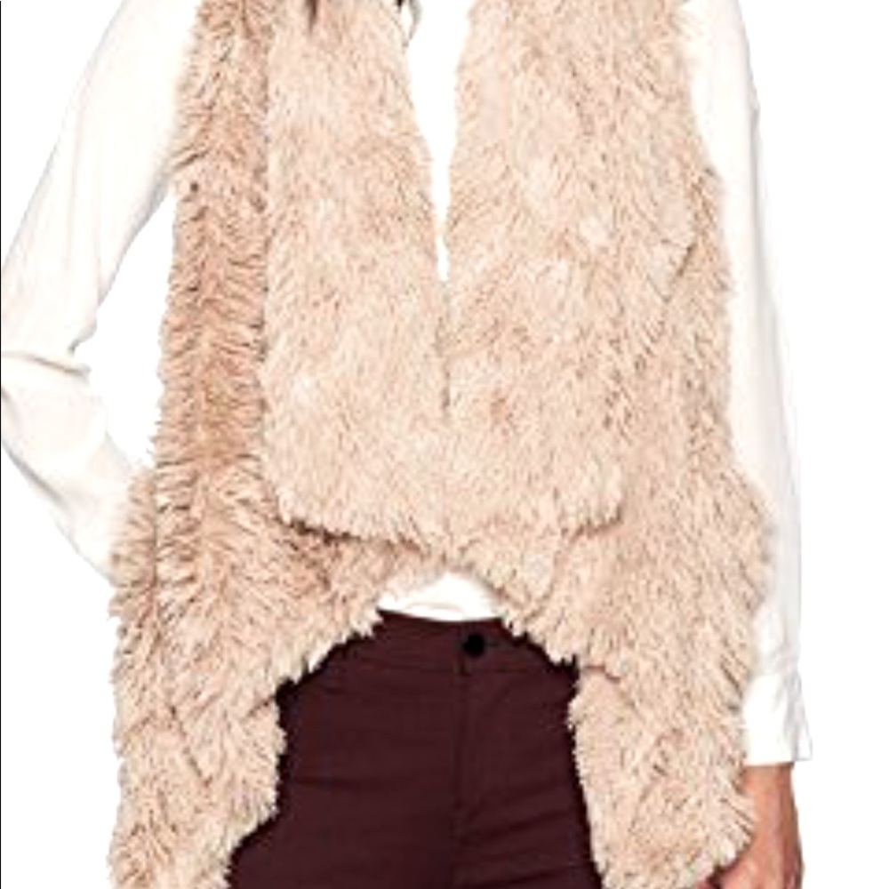 Democracy Faux Fur Lined Vest